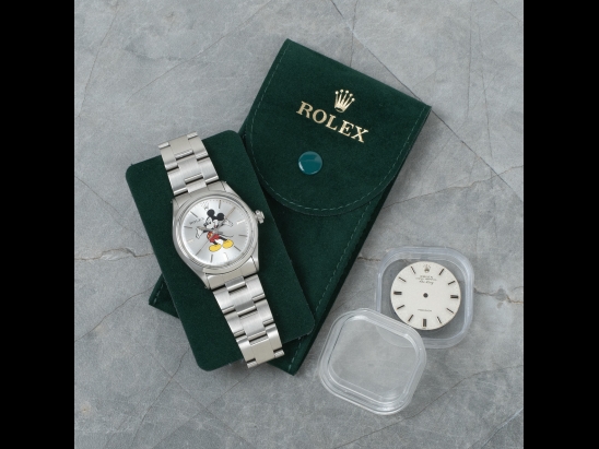 Rolex Air-King 34 Topolino Oyster Mickey Mouse - Double Dial  Watch  5500